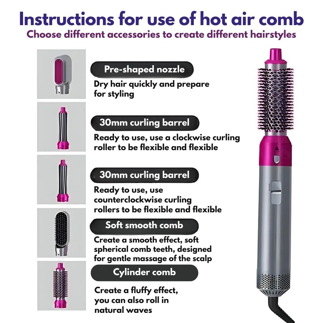 5-in-1 Hair Styler