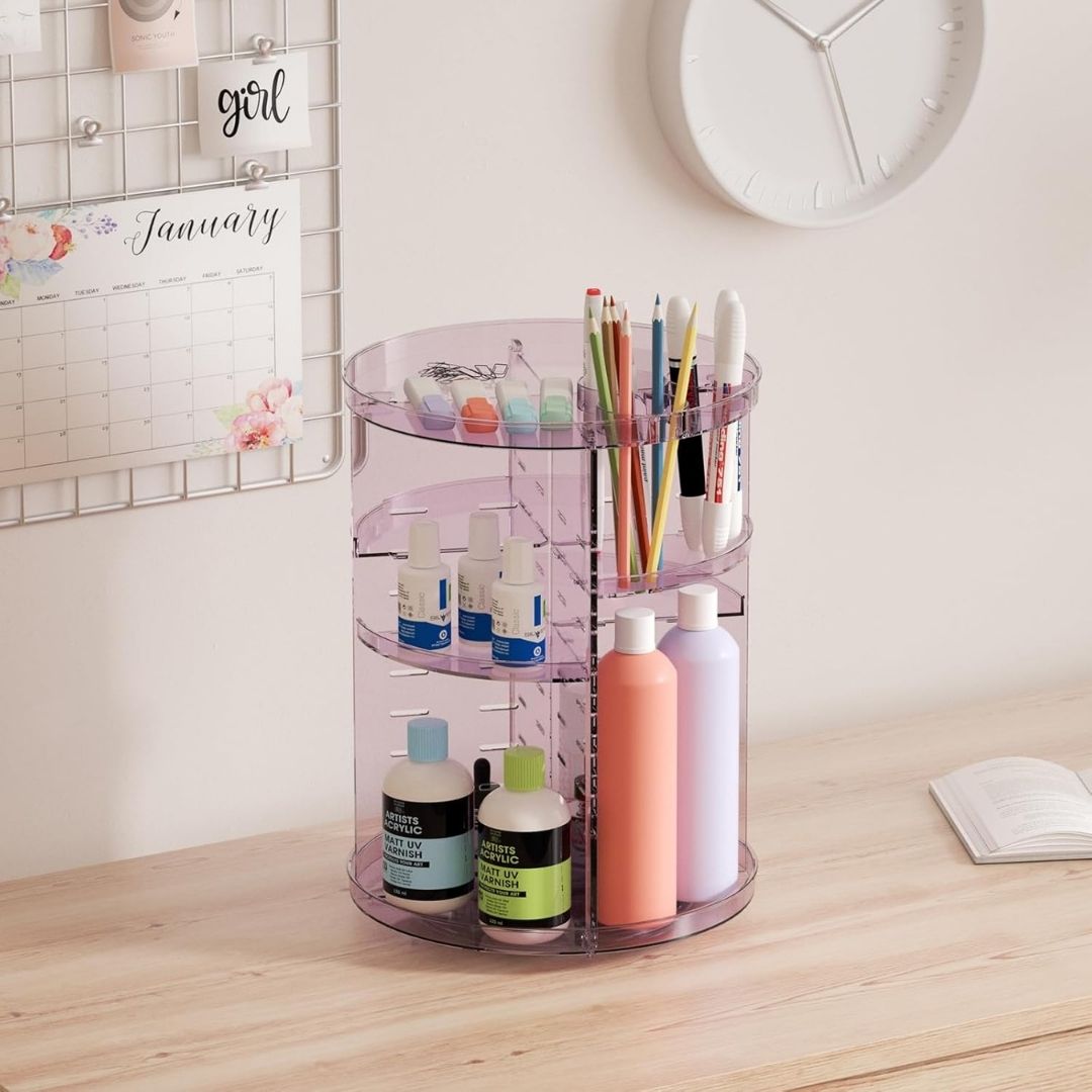 360 Rotating Makeup Organizer