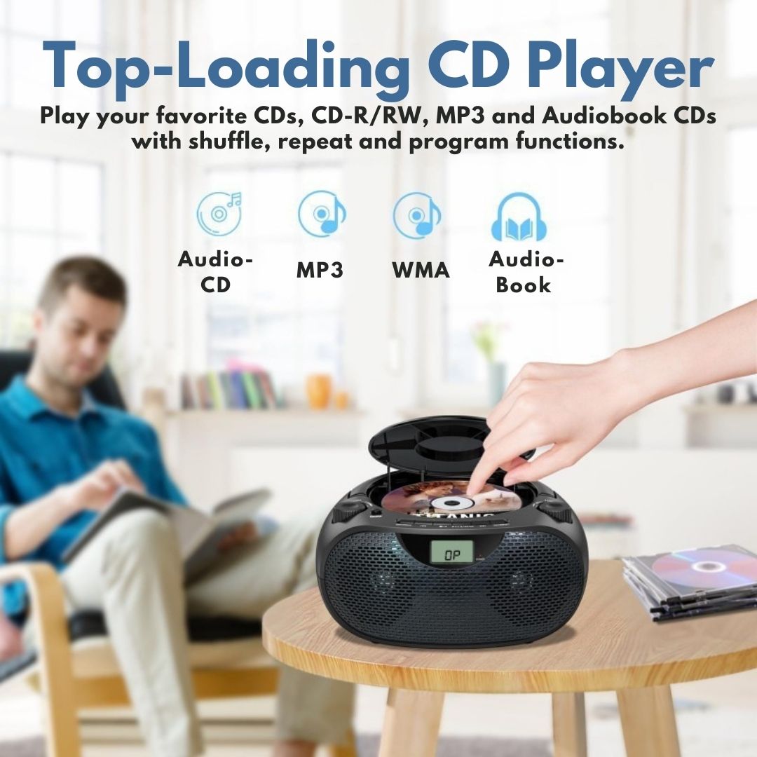 CD Player Portable Radio