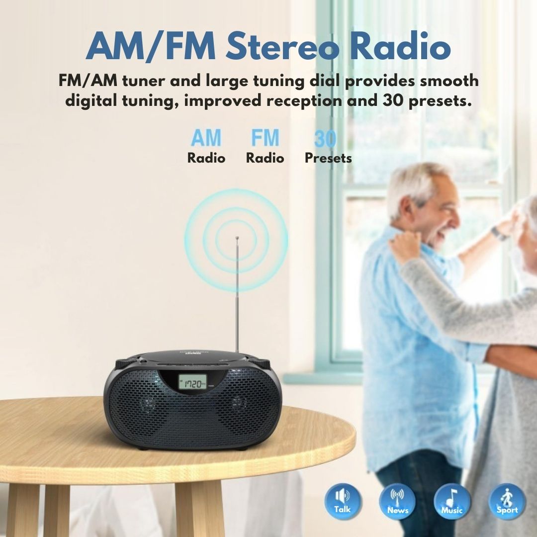 CD Player Portable Radio
