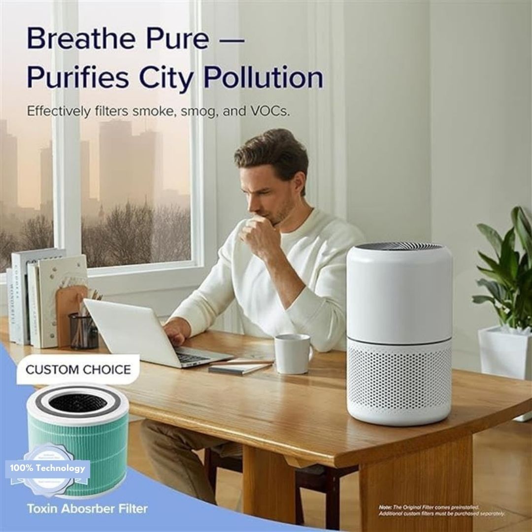 Air Purifier for Home Allergies Pets Hair in Bedroom