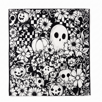 Halloween Colorable Ghost Blanket