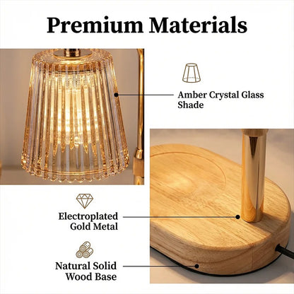 Glass Candle Warmer Lamp