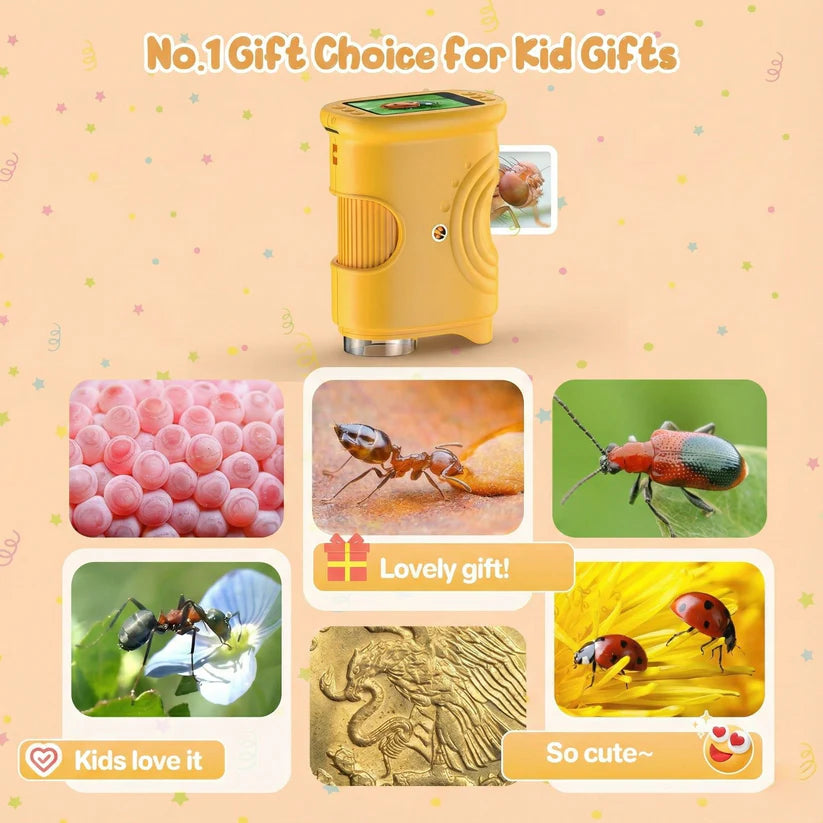 Handheld Digital Microscope for Kids