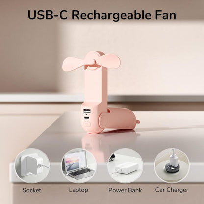 3 In 1 Handheld Mini Fan