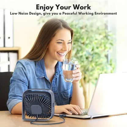 Portable USB Desk Fan