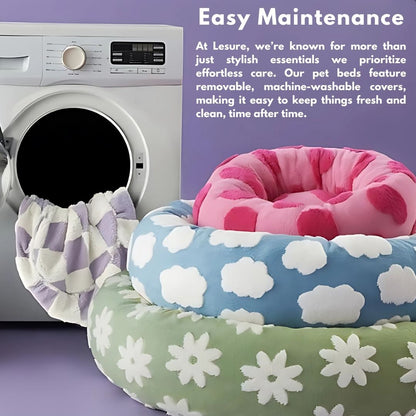 Quality Round Donut Dog Bed