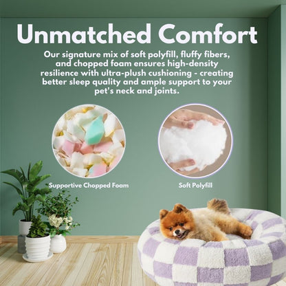 Quality Round Donut Dog Bed