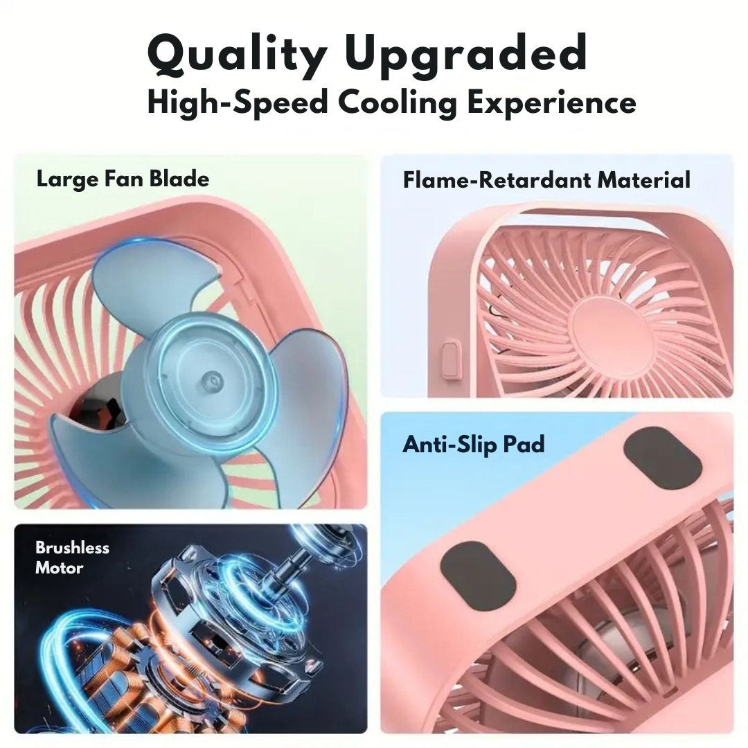 Portable USB Desk Fan