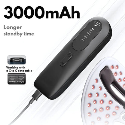 LED Infrared Therapy Mask with Remote