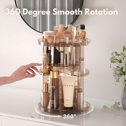 360 Rotating Makeup Organizer