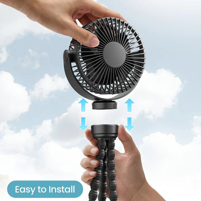 Mini Portable Stroller Fan