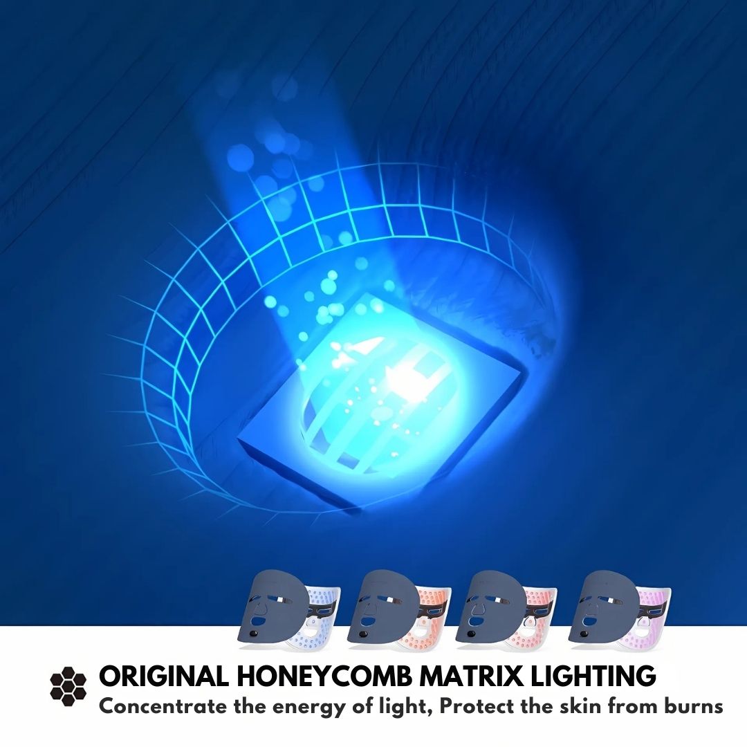 LED Infrared Therapy Mask with Remote