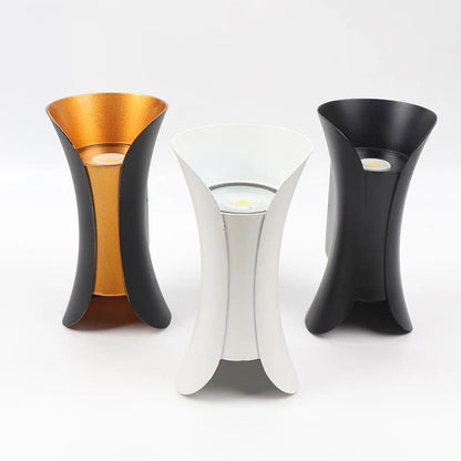 Outdoor Wall Lamp Curved Mounted LED