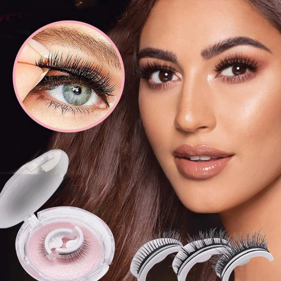 Reusable Self-Adhesive False Eyelashes