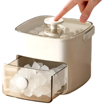 Compact ice maker fast cooling for summer