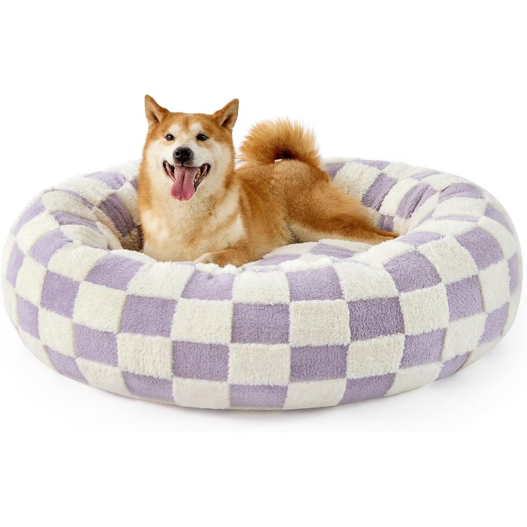 Quality Round Donut Dog Bed