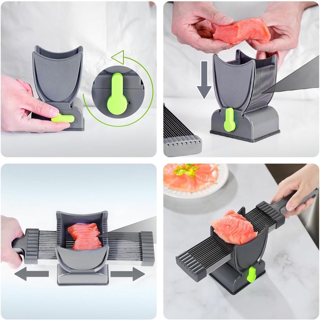 Meat Slicer Cleaver Kitchen Knife Set