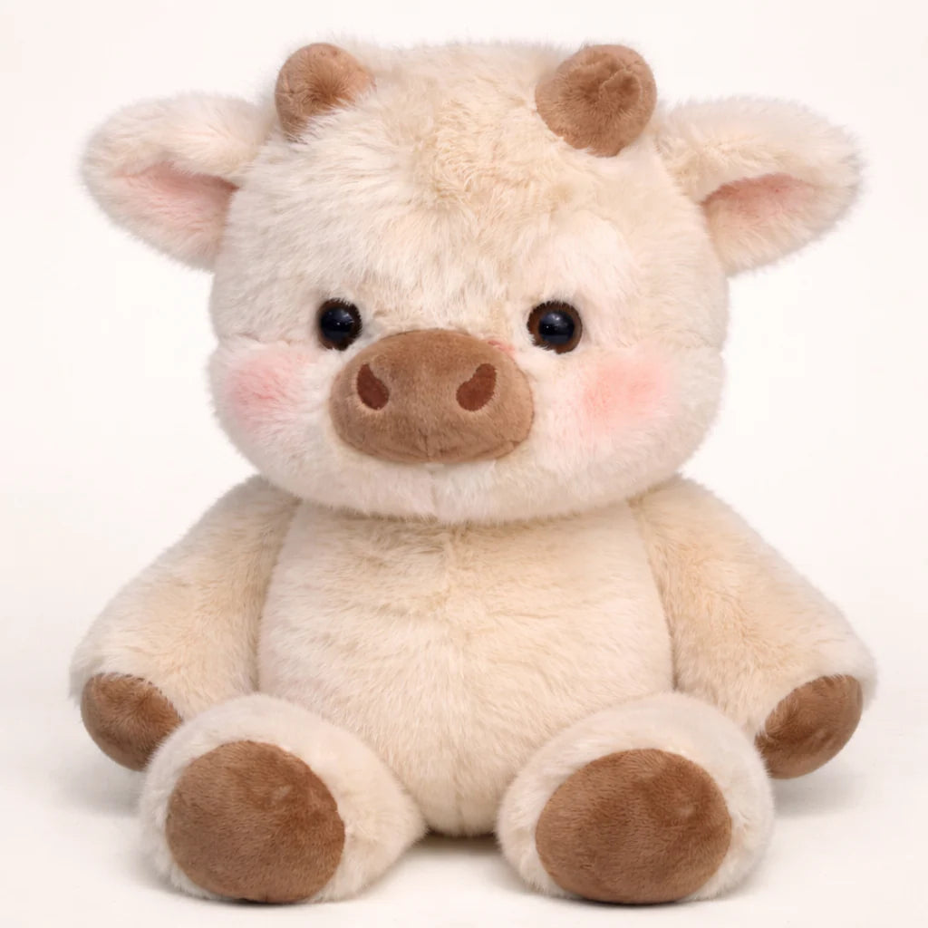 Running Highland Cow Plushie