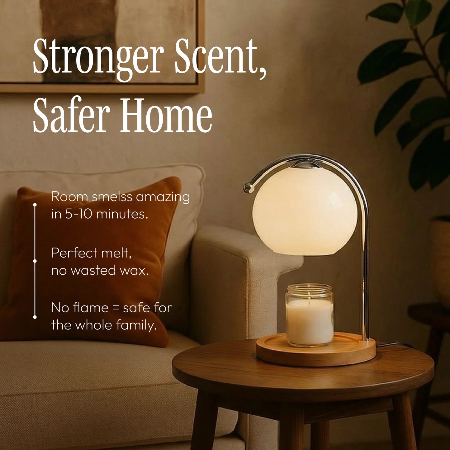 Sola candle warmer lamp