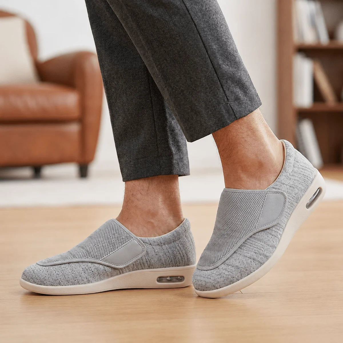 Diabetic Comfort Slip-On Shoes