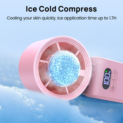 Handheld Portable Turbo Fan With Ice Cooler