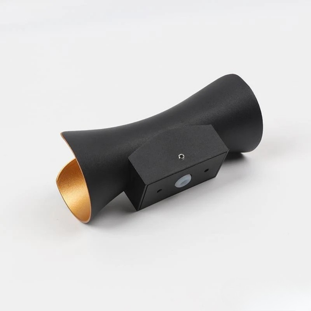 Outdoor Wall Lamp Curved Mounted LED