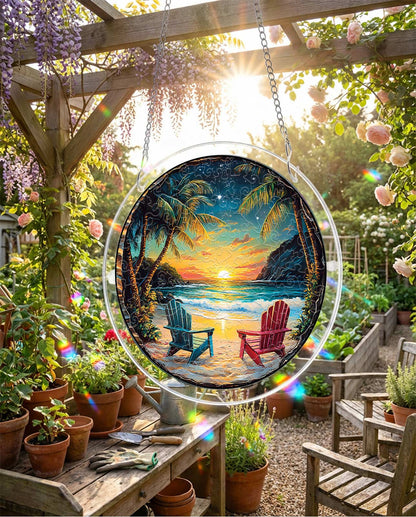 Floral Stained Glass Puzzle