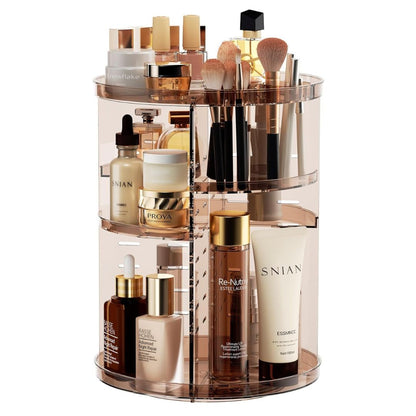 360 Rotating Makeup Organizer