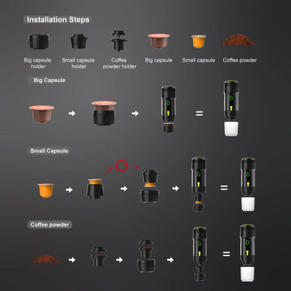 Portable Handheld Espresso Machine