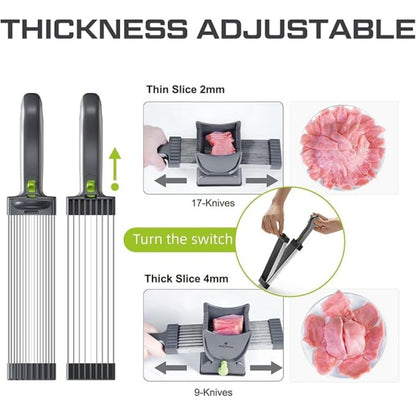 Meat Slicer Cleaver Kitchen Knife Set