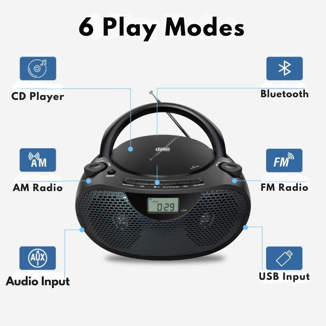 CD Player Portable Radio