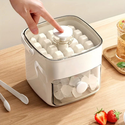Compact ice maker fast cooling for summer