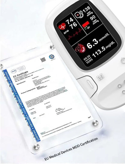 Painless Blood Sugar Monitor – No Finger Pricks