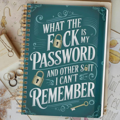 Funny Password Notebook