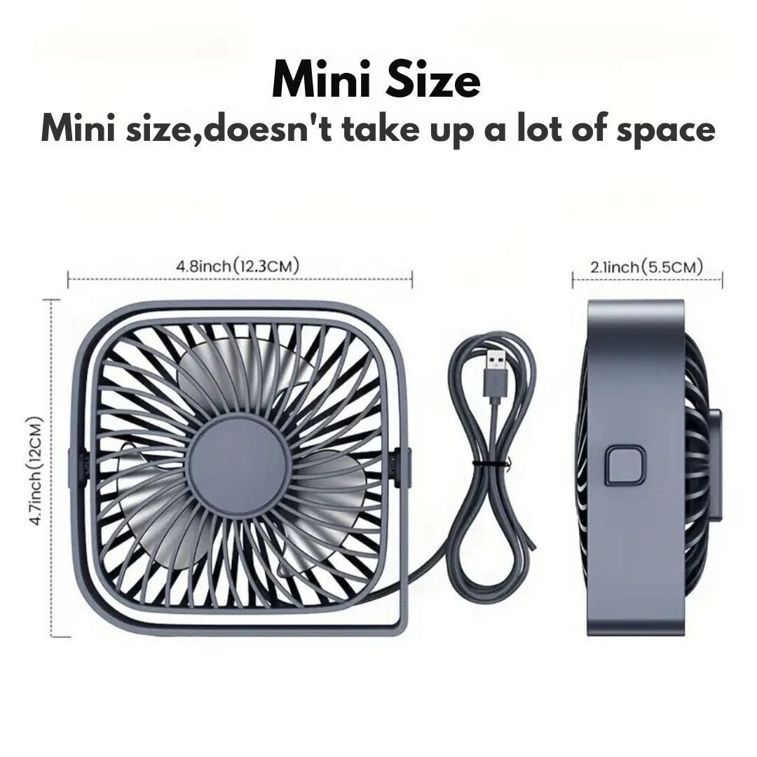 Portable USB Desk Fan
