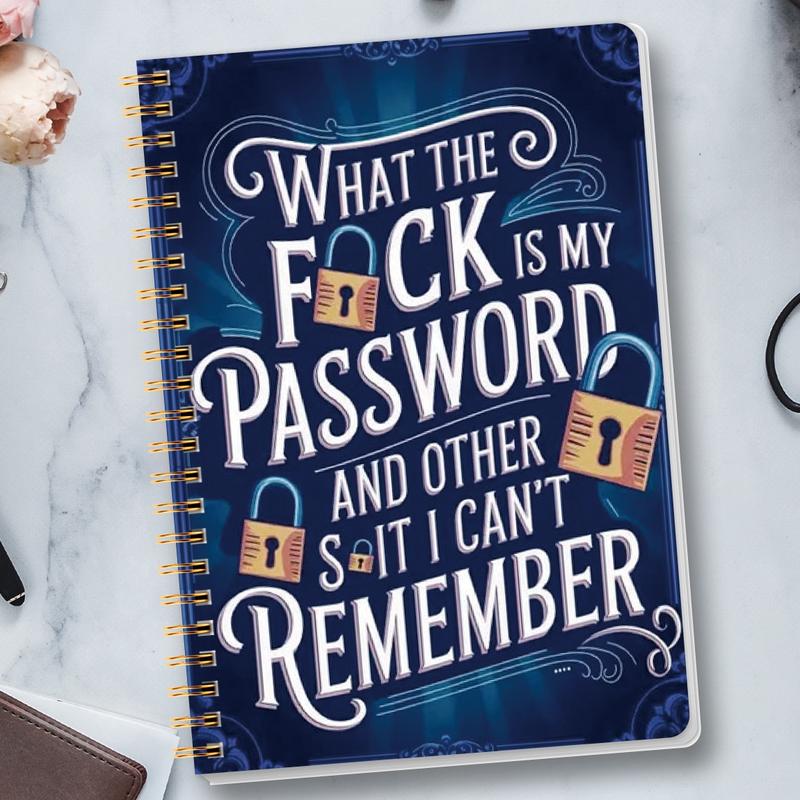 Funny Password Notebook
