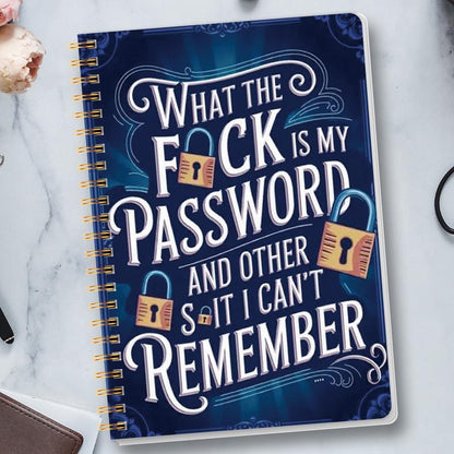 Funny Password Notebook