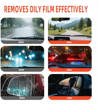 Car Glass Oil Film Remover