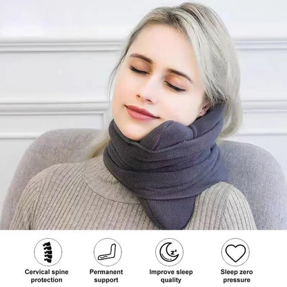 Soft Portable Neck Rest Pillow for Travel Comfort