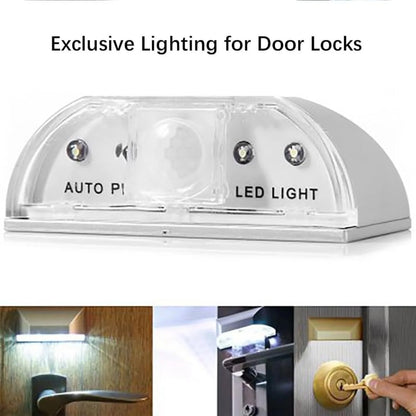 LED Door Keyhole Lights with Motion Sensors