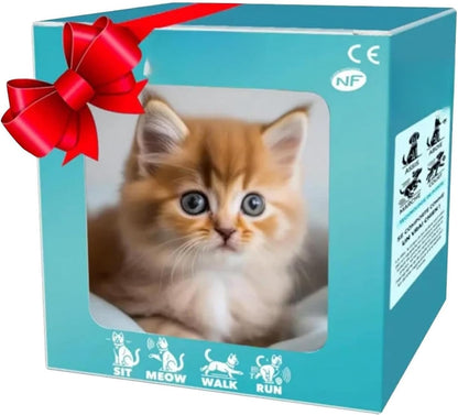 Interactive Robotic Plush Cat