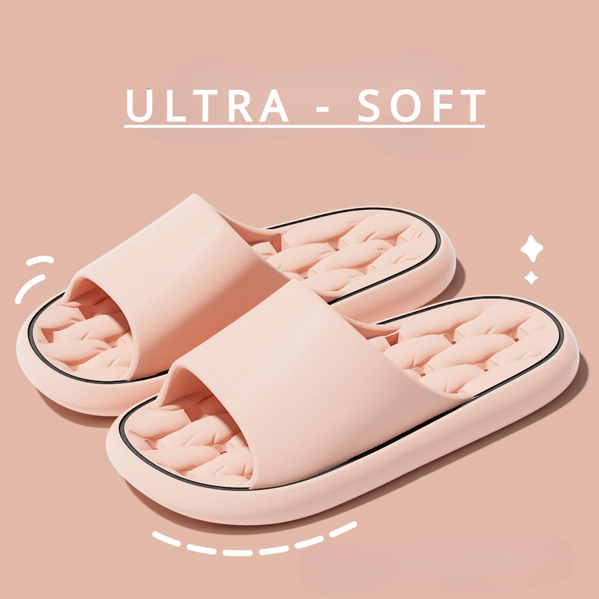 Comfortable Pillow Slippers for Men and Women