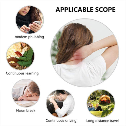 Soft Portable Neck Rest Pillow for Travel Comfort