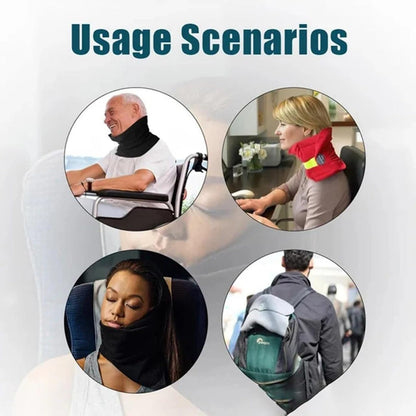 Soft Portable Neck Rest Pillow for Travel Comfort