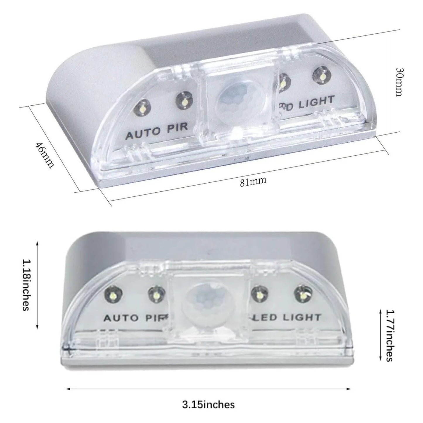 LED Door Keyhole Lights with Motion Sensors