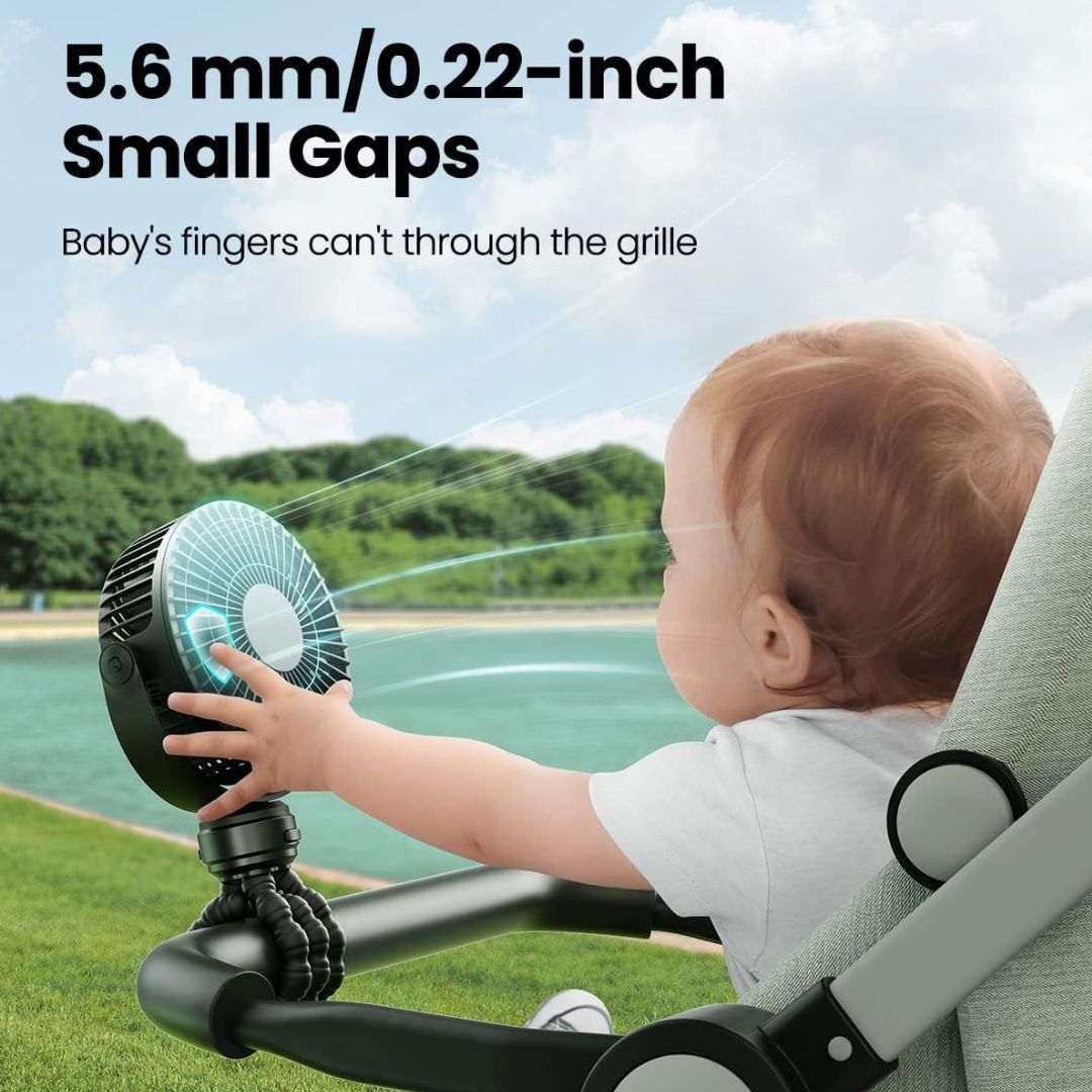 Mini Portable Stroller Fan