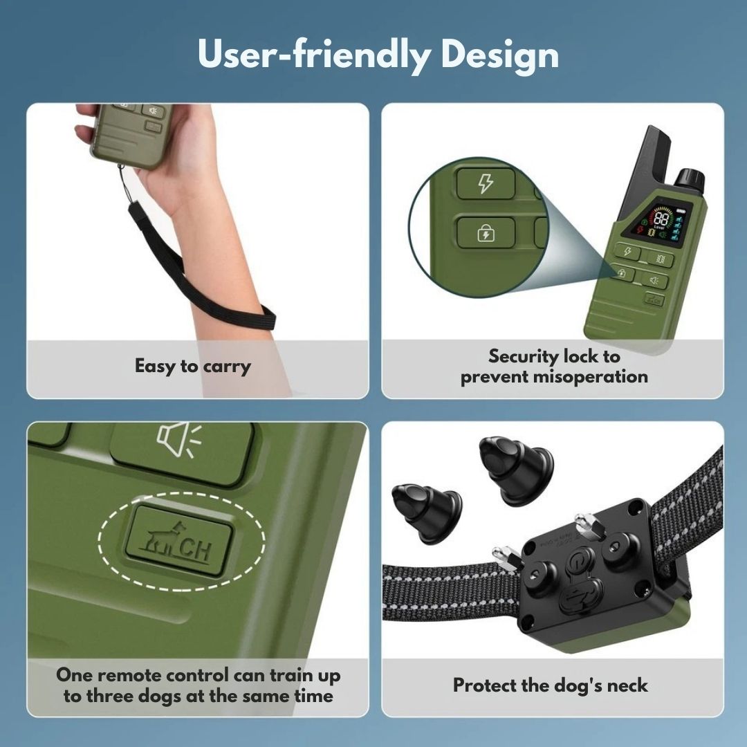 Smart Dog Training Collar & Remote Control