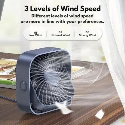 Portable USB Desk Fan