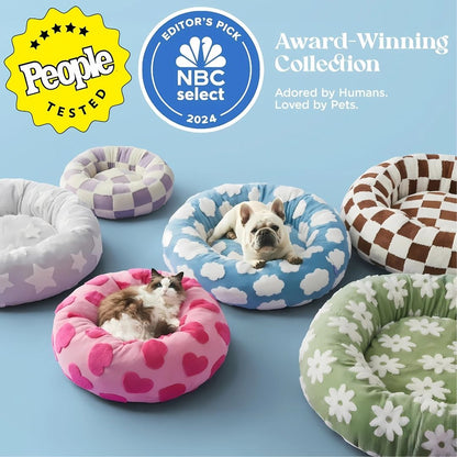 Quality Round Donut Dog Bed
